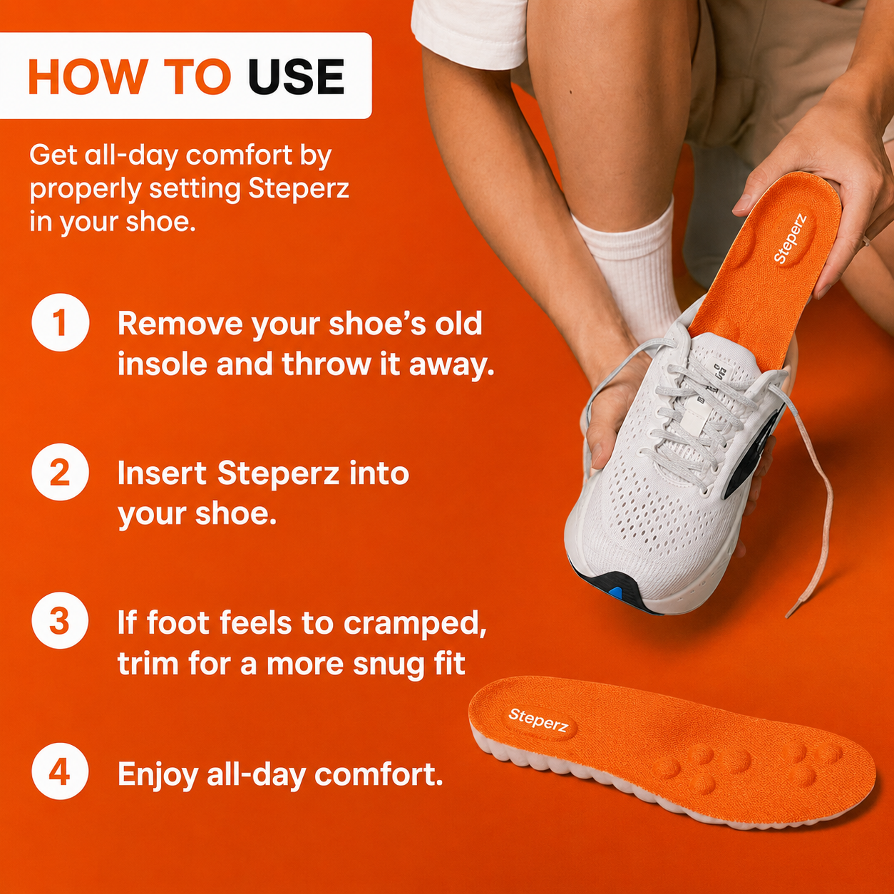 Steperz Massage Insoles